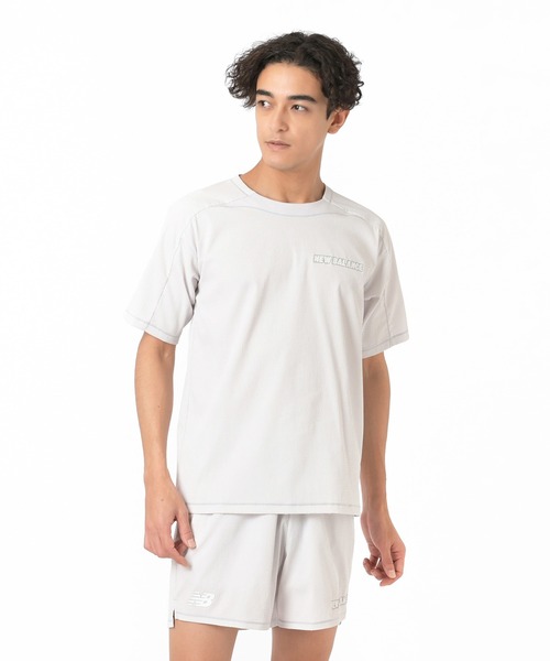 New Balance（ニューバランス） tシャツ シアサッカーショートスリーブ