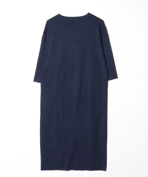 「BLACK BY MOUSSY」 ニットワンピース FREE ネイビー レディース_画像2