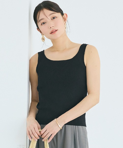 coca（コカ） タンクトップ ノースリーブ 「田中里奈様着用」スクエア