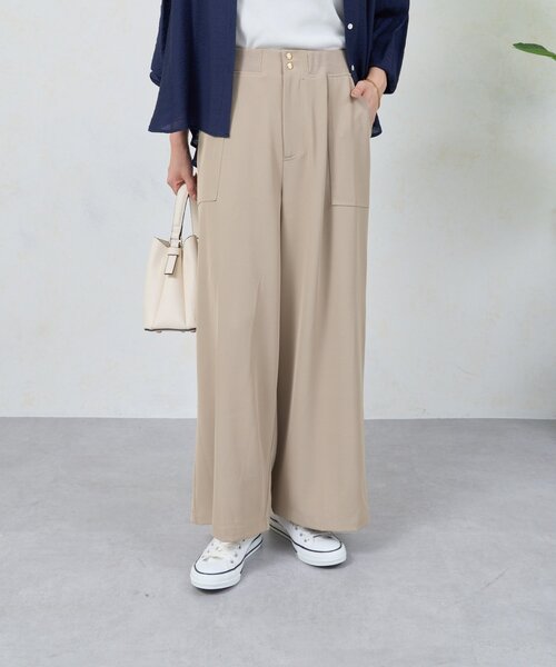 【新品】Jena espace merveilleux トロミパラシュートパンツ Jena espace merveilleux（ジェナ エスパスメルヴェイユ） パンツ