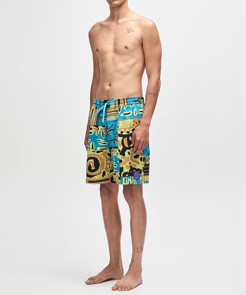 新品　DEUS EX MACHINA　デウスエクスマキナ　ストレッチスイムウェア DEUS EX MACHINA（デウスエクスマキナ） 水着 FREAMON SWIM SHORT