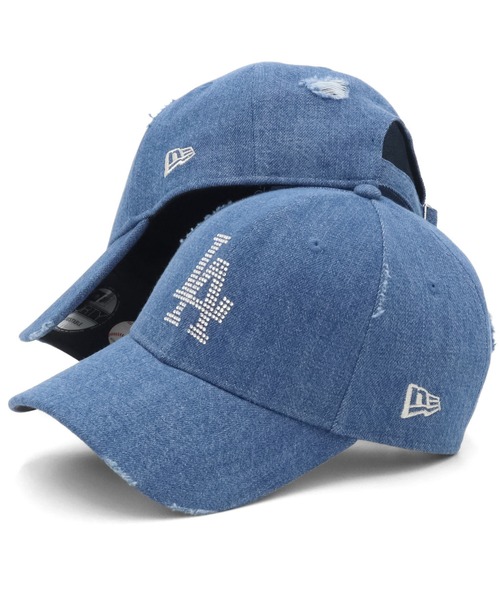 【完売品】NEW ERA MLB 9twenty ラインストーン AZUL NEW ERA（ニューエラ） キャップ 帽子 ニューエラキャップ 9FORTY
