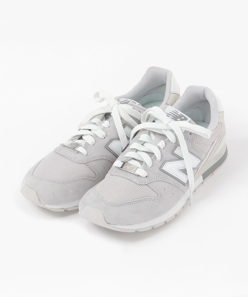 New Balance 厚底スニーカー 23.5ホワイト/グレー New Balance（ニューバランス） ローカットスニーカー 23.5cm グレー