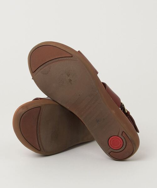 「fitflop」 フラットサンダル 38.5 ブラウン レディース_画像3