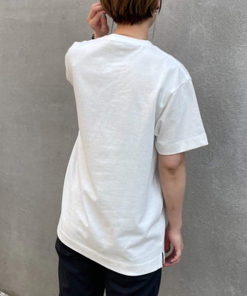 「GEVACO」 半袖Tシャツ LARGE ベージュ メンズ_画像2