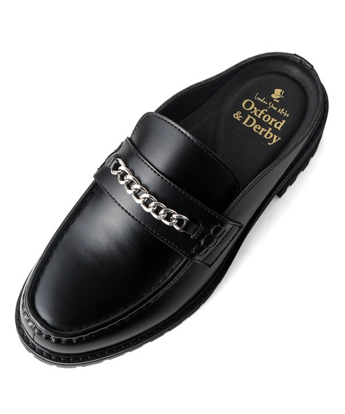 「London Shoe Make」 ローファー M ブラック メンズ_画像7