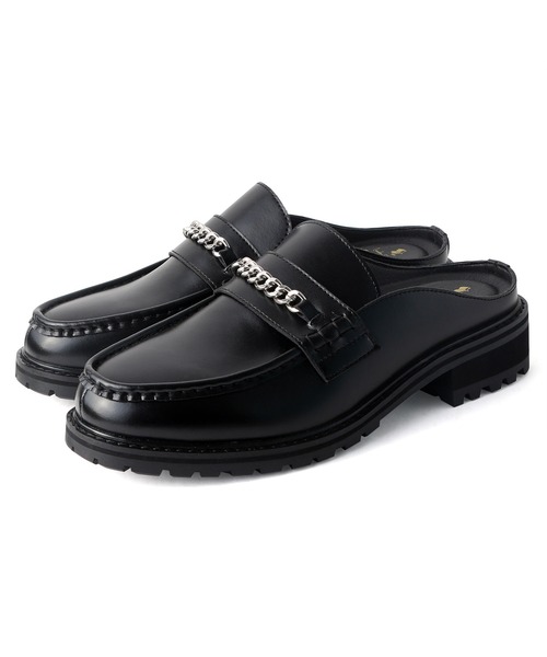 「London Shoe Make」 ローファー M ブラック メンズ_画像9