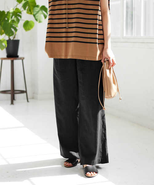 「JOURNAL STANDARD relume」 パンツ 38 ベージュ レディース_画像3