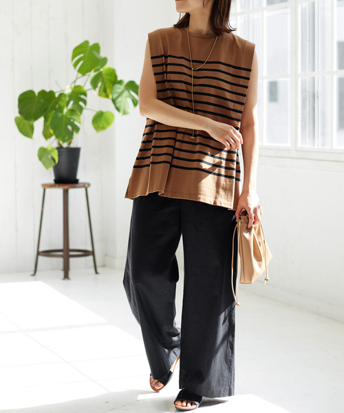 「JOURNAL STANDARD relume」 パンツ 38 ベージュ レディース_画像5