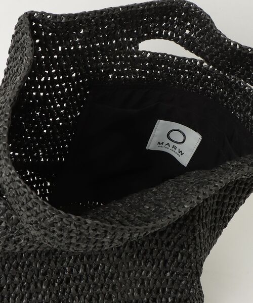 「MARW UNITED ARROWS」 ハンドバッグ FREE ブラック レディース_画像4
