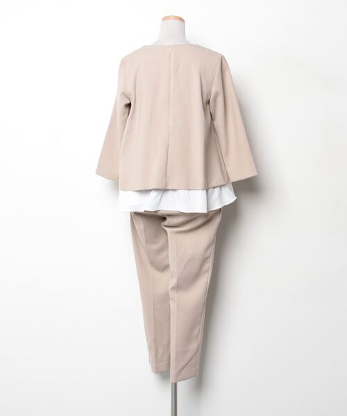 「DRESS LAB」 セットアップ S ベージュ レディース_画像2