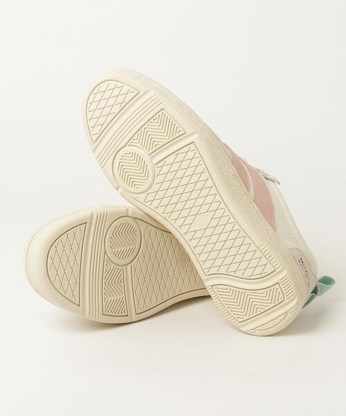 「PALLADIUM」 ローカットスニーカー 24.5cm ホワイト×ライトピンク メンズ_画像3