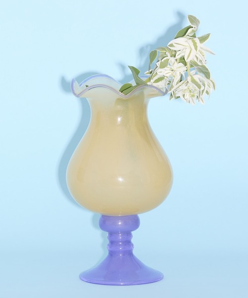 花瓶 ガラス 青の商品一覧 通販 - Yahoo!ショッピング