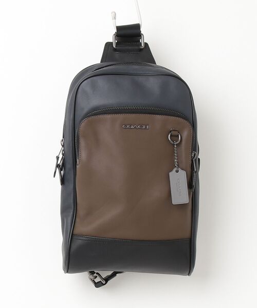 COACH ショルダーバッグ ブラック メンズ COACH（コーチ） ショルダーバッグ - ブラック メンズ : ZOZOTOWN