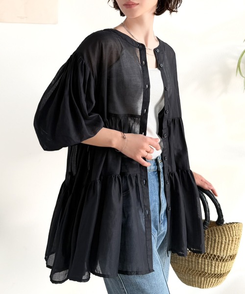 classicalelf（クラシカルエルフ） ブラウス シャツ 夏に大活躍