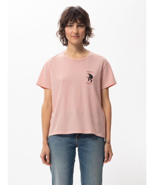Nudie Jeans tシャツ Lisa Night Shift Tシャツ レディース