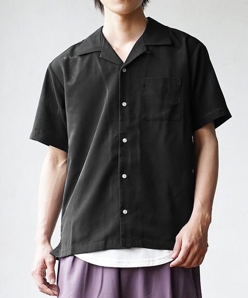 MinoriTY（マイノリティ） シャツ 「MinoriTY」オープンカラー半袖