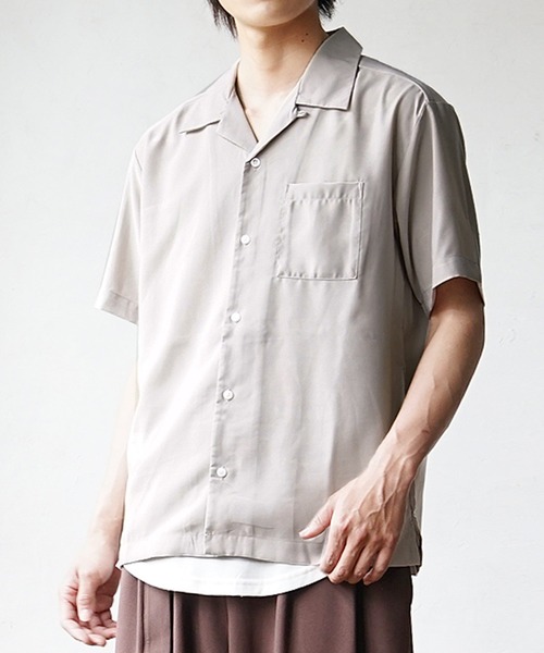 MinoriTY（マイノリティ） シャツ 「MinoriTY」オープンカラー半袖