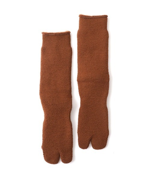 NODAL（ノーダル） 靴下 BRUSHED PILE SOCKS パイルソックス タビ