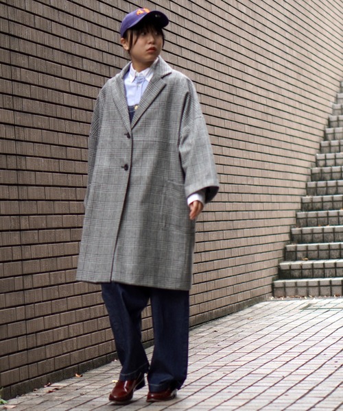 BROOKLYN OVERALL コート チェスターコート ウールコート