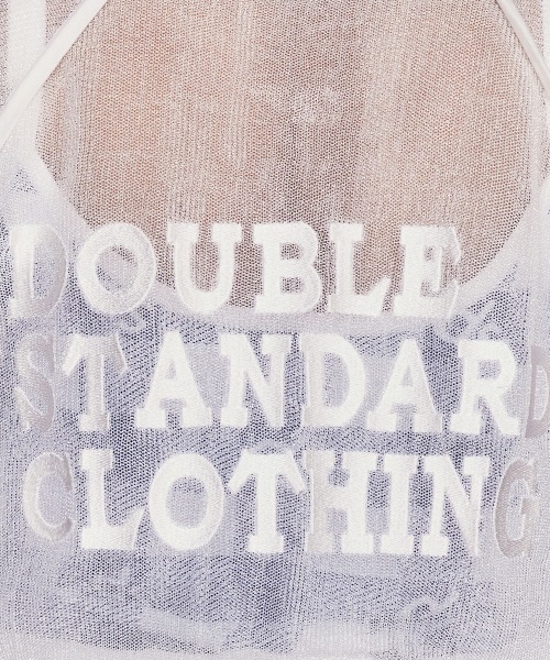 DOUBLE STANDARD CLOTHING ブルゾン アウター バックロゴ