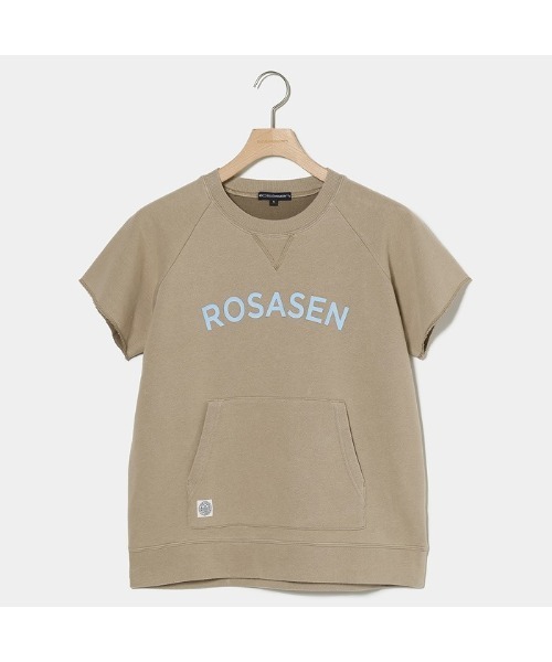 Rosasen 異素材トレーナー Rosasen トレーナー スウェット 「Rosasen/GOLF」裏毛オゾン加工