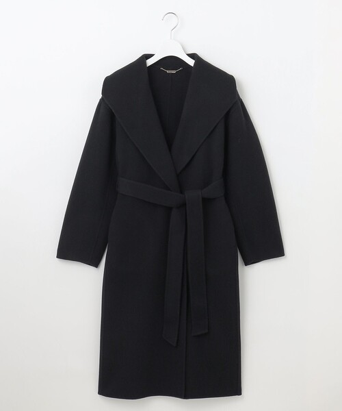 自由区（ジユウク） コート アウター ウールリバーロング コート