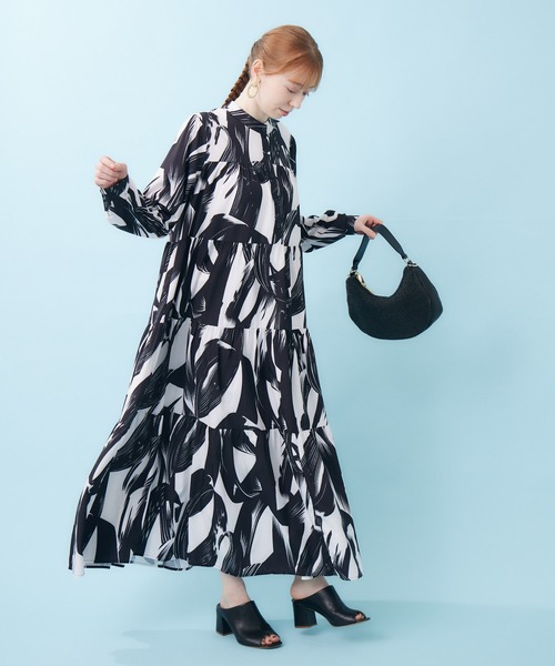 ワンピース　バラ売 Paradise Picnic（パラダイスピクニック） ワンピース 長袖ティアード