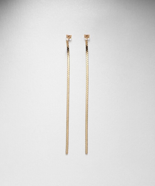 COCOSHNIK（ココシュニック） ピアス K10スーパーベネフラット