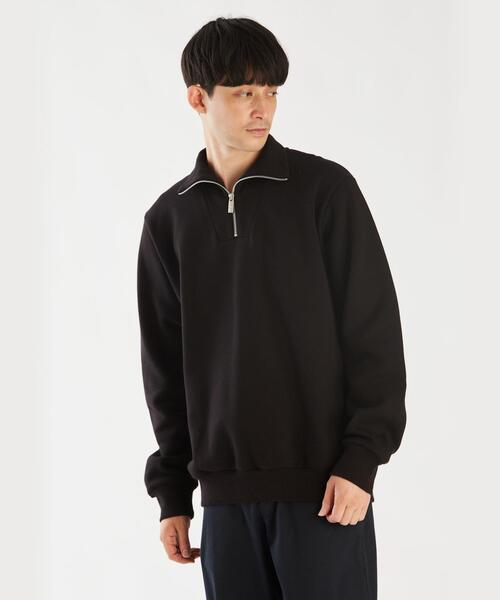 agnes b. homme コットン ジップアップスウェット フランス製 agnes b. homme コットン ジップアップスウェット フランス製