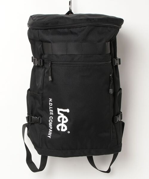 Lee デイバック リュック Lee/リー 撥水ポリナイロン ロゴ入り マルチ 