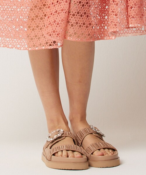 TOCCA ビジュー付きスポーツサンダル TOCCA サンダル BIJOUX SPORTS SANDALS レディース : ZOZOTOWN
