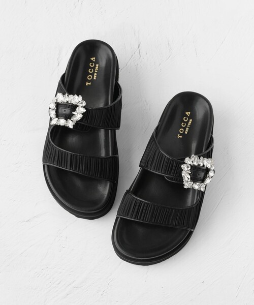 国内発送**TOCCA** BIJOUX SPORTS SANDALS サンダル TOCCA サンダル BIJOUX SPORTS SANDALS レディース : ZOZOTOWN