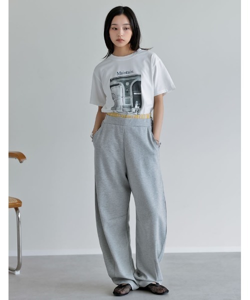 Re:EDIT tシャツ 「接触冷感」「UVカット」モノトーンプリントT