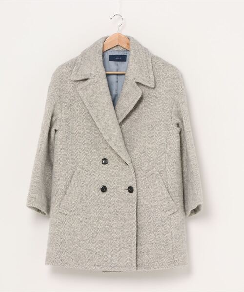 SHIPS　【美品】チェスターコート　ライトグレー SHIPS チェスターコート◇ ライトグレー 38