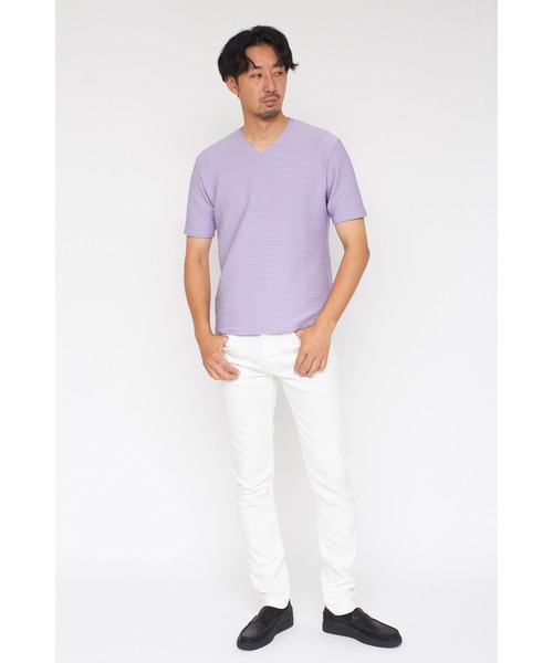 HIGH STREET tシャツ STREET∴スパイラルボーダーランダム