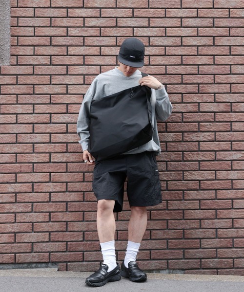 meltum ショルダーバッグ NYLON MESSENGER BAG / ナイロン