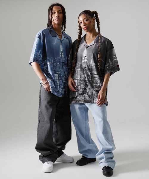 bubu8個 FUBU（フブ） シャツ FUBU-NY City Shirts メンズ レディース
