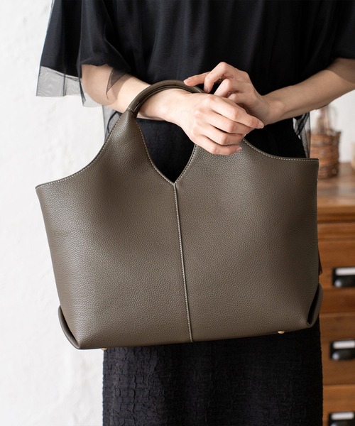 【レディース】  Mica Two Way Top Handle バッグ VitaFelice トートバッグ トライアングルハンドル2wayトート