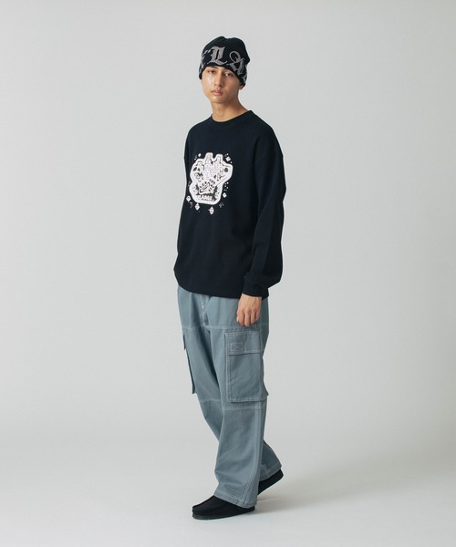 早い者勝ち 大人気 XLARGE LAUGH NOW CRY LATER THERMAL L/S TOP XLARGE tシャツ LAUGH NOW CRY LATER THERMAL L/S TOP メンズ