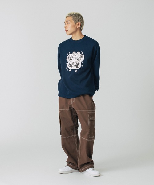 早い者勝ち 大人気 XLARGE LAUGH NOW CRY LATER THERMAL L/S TOP XLARGE tシャツ LAUGH NOW CRY LATER THERMAL L/S TOP メンズ