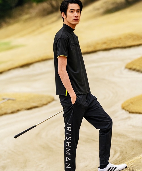 IRISHMAN（アイリッシュマン） tシャツ emboss mock neck pullover