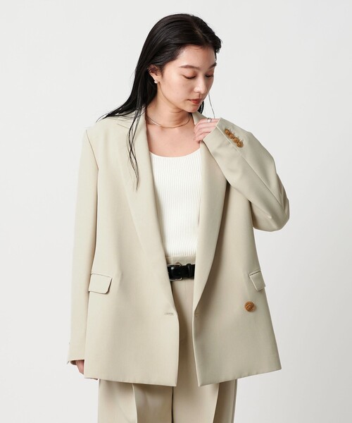 marw unitedarrows バックアシンメトリージャケット　34 MARW UNITED ARROWS>バック アシンメトリー ジャケット 34