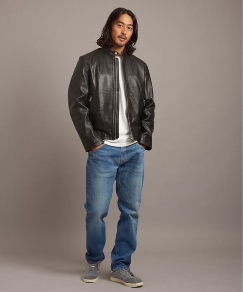 JACKROSE（ジャックローズ） 革ジャン ライダース JE LAMB LEATHER