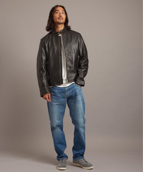 JACKROSE（ジャックローズ） 革ジャン ライダース JE LAMB LEATHER