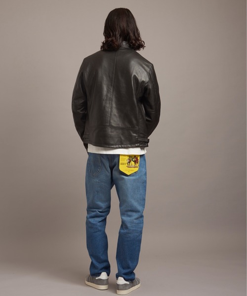 ジャケット・アウター Jackrose 00s lamb leather riders jacket JACKROSE｜【The Rolling Stones×JACKROSE】 LAMB LEATHER S RIDERS