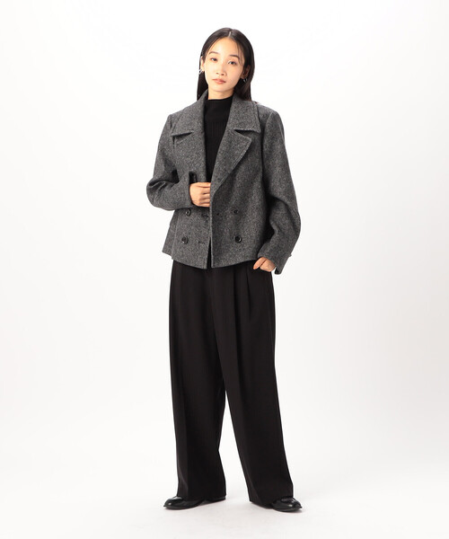 COMME CA ISM（コムサイズム） ニット セーター ランダムリブ