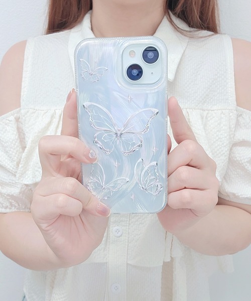 Lace Ladies（レースレディース） スマホケース 立体 バタフライ