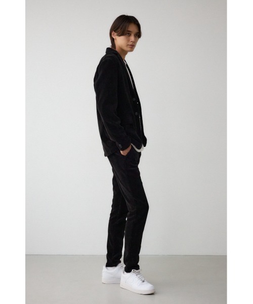 LA4513 ポールスミス ベロア スラックスパンツ ブラック 76 すべてのメンズ PS Paul Smith アイテム一覧｜ポール・スミス