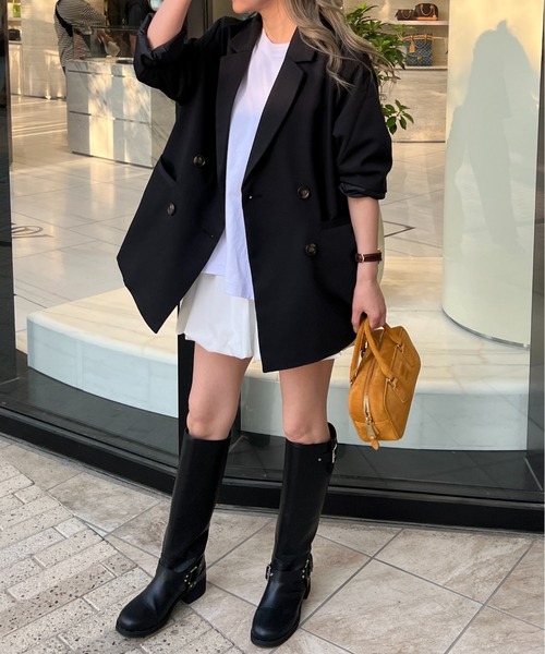 StyleSea（スタイルシー） ブーツ サイドベルト付きロングブーツ